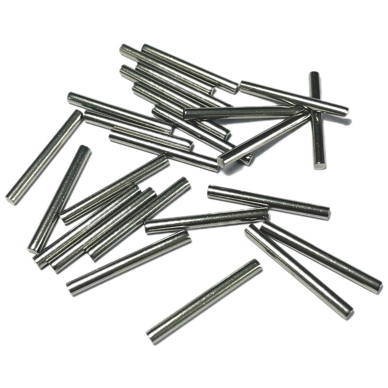 ZDingTech 50pcs 3mm x 28mm Dowel Pins,3mm Metal Dowel pins M3 3mm Shelf Pegs,Support Shelves,3mm x 28mm Metal Rod.304 Stainless Steel Wood Bunk Bed pegs - Image 3